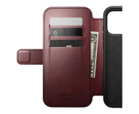 Nomad Modern Leather Folio do iPhone 17 Pro Max MagSafe burgund - 1362228 - zdjęcie 7